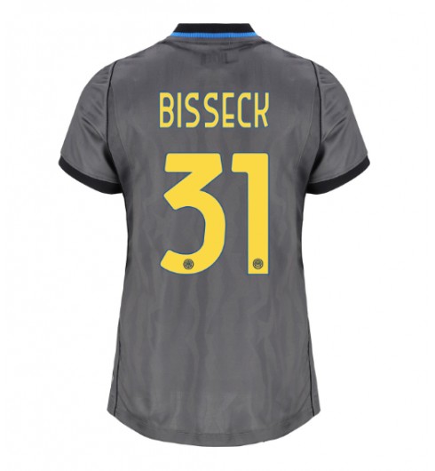 Inter Milan Yann Bisseck #31 Alternativní Dres pro Dámské 2026-27 Krátký Rukáv Inter Milan Yann Bisseck #31 Alternativní Dres pro Dámské 2026-27 Krátký Rukáv